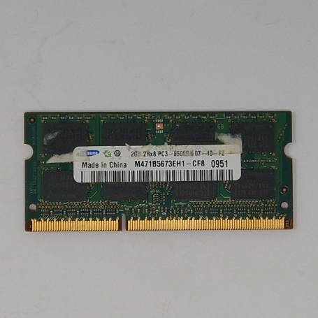 Mémoire RAM Samsung M471B5673EH1-CF8 2 Go 1066 MHz - PC3-8500S (DDR3-1066) DDR3 SODIMM