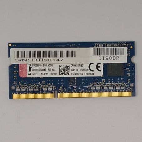 Mémoire RAM Kingston 9905603-E04.A00G 4Go 1600Mhz