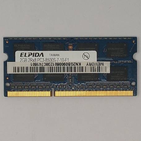 Mémoire RAM Elpida EBJ21UE8BDS0-AE-F 2Go 1066 MHz
