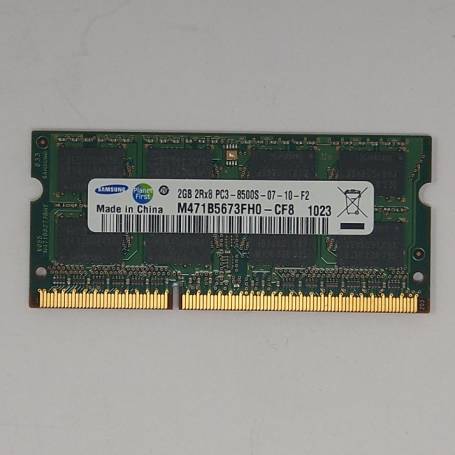 RAM memory Samsung M471B5673FH0-CF8 2 Go 1066 MHz - PC3-8500S (DDR3-1066) DDR3 SODIMM