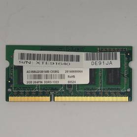RAM AD3SSU2GB1WB SODIMM 2Go DDR3 1333Mhz