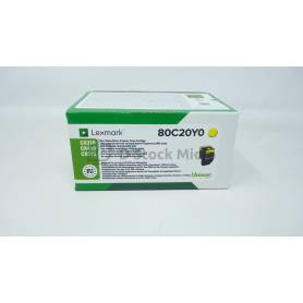 Lexmark 80C20Y0 Yellow Toner for CX310/CX410/CX510 - 1000 Pages