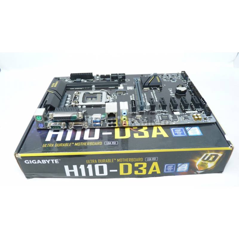 gigabyte h110-d3a＋CPU セット GIGABYTE GA-H110-D3A (rev. 1.0) LGA 1151 Intel H110 ATX