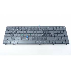 Keyboard AZERTY - 703151-081 - 703151-081 for HP Elitebook 8570w
