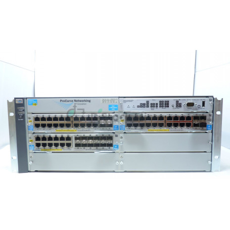 HP ProCurve Switch 5406zl Commutateur POE 4U Rackable J8697A J8726A 2 x J8705A J9637A