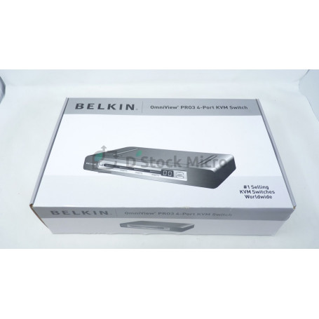 F1DA104ZEA Belkin OmniView Pro3 Series 4-Port KVM Switch