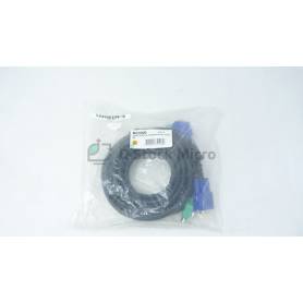 Generic KVM Cable MC3300-3M VGA HD15 M/M - MD6/MD6 M/M - 3m