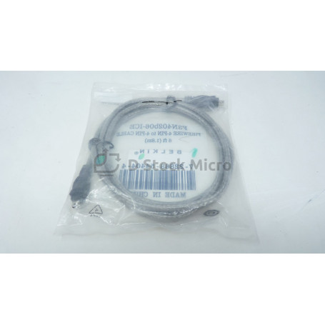 dstockmicro.com Belkin FireWire IEEE 1394 4-Pin/4-Pin Cable -1.8m