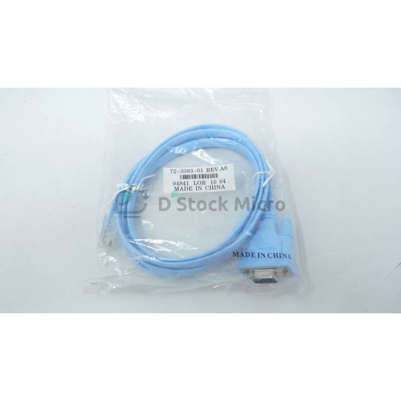 Câble Adaptateur DB9F vers RJ-45 CISCO 72-3383-01 120cm Bleu Clair - FRANCE / TV - Imagen 1 de 1