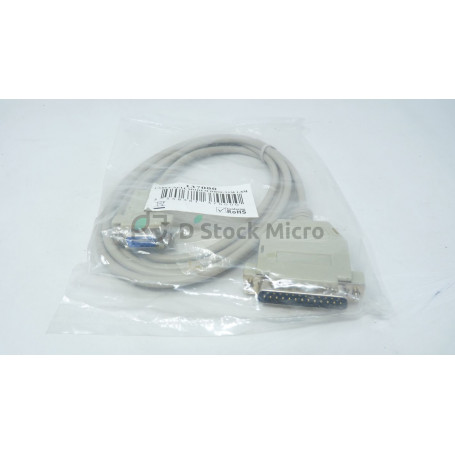 dstockmicro.com Cable Null Modem DB9F/DB25M - 137000 - 1.8m