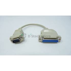 Generic DB25F to RS232 DB9M cable