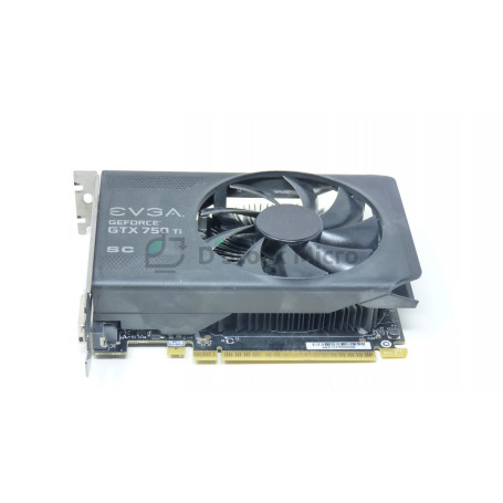 Carte video PCI E EVGA GeForce GTX 750TI 2 Go GDDR5