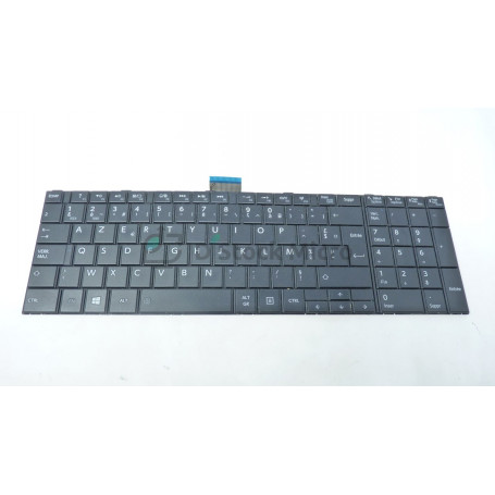 dstockmicro.com Keyboard AZERTY - MP-11B96F0-528W - 0KN0-ZW2FR2212453005136 for Toshiba Satellite C580D