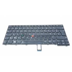 Clavier AZERTY - CS13T BL-85F0 - 04X0112 pour Lenovo Thinkpad T440