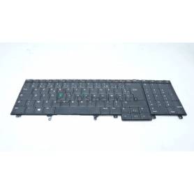 Keyboard AZERTY - MP-10J16F06698W - PK130LH2E13 for DELL Latitude E5520