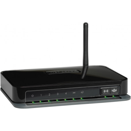 dstockmicro.com - Netgear DGN1000-100PES 606449066142 N150 Wireless Moderm Router,(Black)