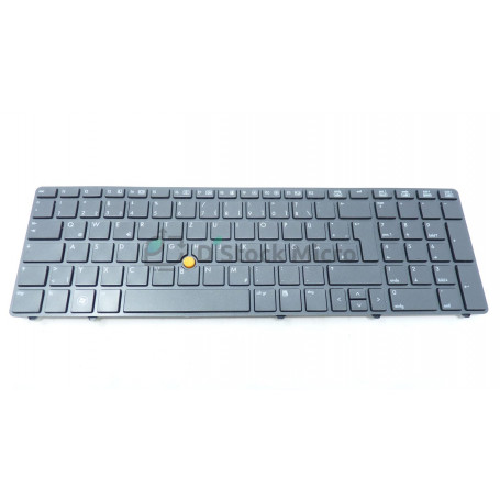 Keyboard QWERTZU 652682-041 Water for HP Elitebook 8570w