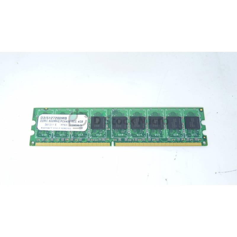 RAM memory Hynix D2/5127280MB 4 Go 800 MHz - (DDR2-800) DDR2 ECC Unbuffered DIMM