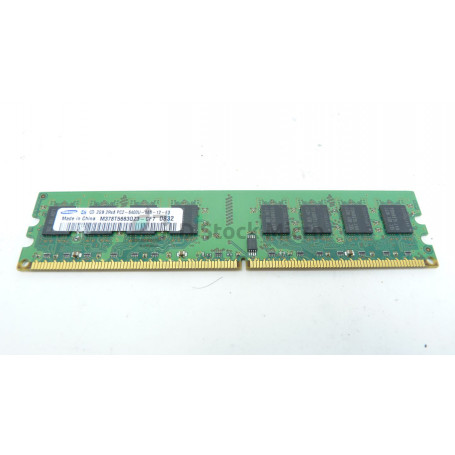 2x 2gb DI RAM MEMORIA SAMSUNG m378t5663qz3-cf7 ddr2 800mhz pc2-6400u per PC 