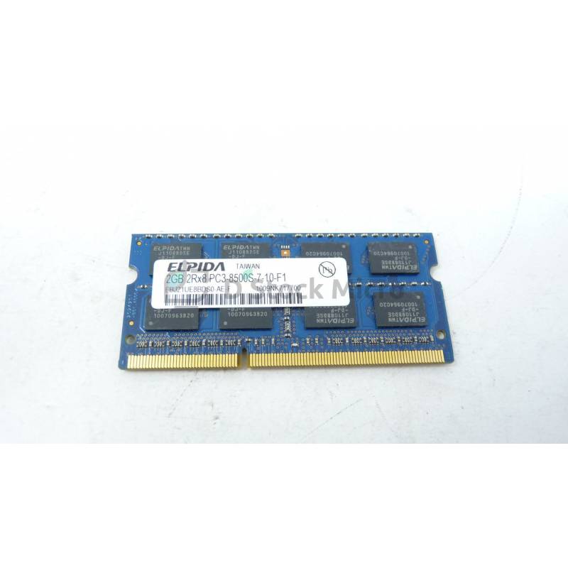 Mémoire RAM ELPIDA EBJ20UF8BCS0-DJ-F 2 Go 1333 MHz - PC3-10600S (DDR3-1333) DDR3 - Photo 1/1