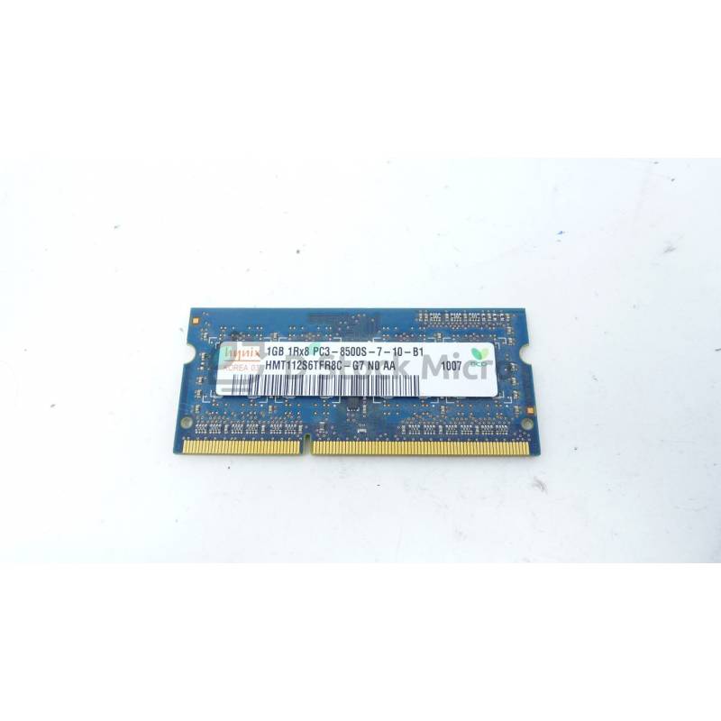 Hynix Mémoire 1Go RAM Hynix 1GB DDR2 SDRAM PC2 6400S SODIMM 800 MHz HYMP112S64CP6 