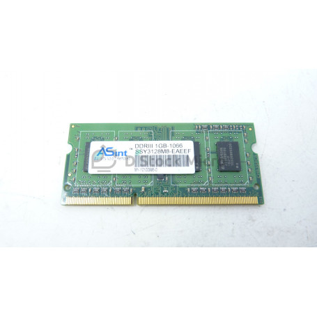 dstockmicro.com - Mémoire RAM ASint SSY3128M8-EAEEF 1 Go 1066 MHz - PC3-8500S (DDR3-1066) DDR3 SODIMM