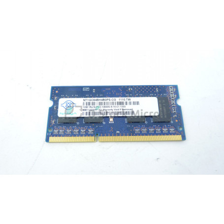 dstockmicro.com - RAM memory NANYA NT1GC64BH4B0PS-CG 1 Go 1333 MHz - PC3-10600S (DDR3-1333) DDR3 SODIMM