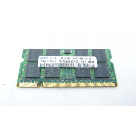 dstockmicro.com - RAM memory Samsung M470T5663RZ3-CF7 2 Go 800 MHz - PC2-6400S (DDR2-800) DDR2 SODIMM