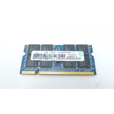dstockmicro.com - RAM memory RAMAXEL RMN1740EC48D8W-800 2 Go 800 MHz - PC2-6400S (DDR2-800) DDR2 SODIMM