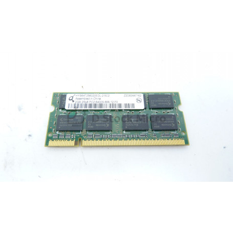 dstockmicro.com - RAM memory Qimonda HYS64T256020EDL-2.5C2 2 Go 800 MHz - PC2-6400S (DDR2-800) DDR2 SODIMM
