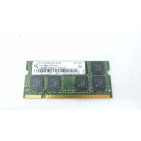 Mémoire RAM Qimonda HYS64T128021EDL-3S-B2 1 Go 667 MHz - PC2-5300S (DDR2-667) DDR2 SODIMM