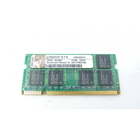 dstockmicro.com - Mémoire RAM KINGSTON KVR667D2S5/1G 1 Go 667 MHz - PC2-5300S (DDR2-667) DDR2 SODIMM
