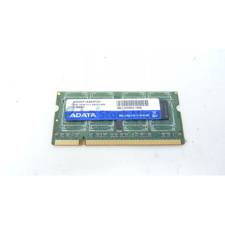 dstockmicro.com - Mémoire RAM ADATA ADOVF1A083F2G 1 Go 800 MHz - PC2-6400S (DDR2-800) DDR2 SODIMM