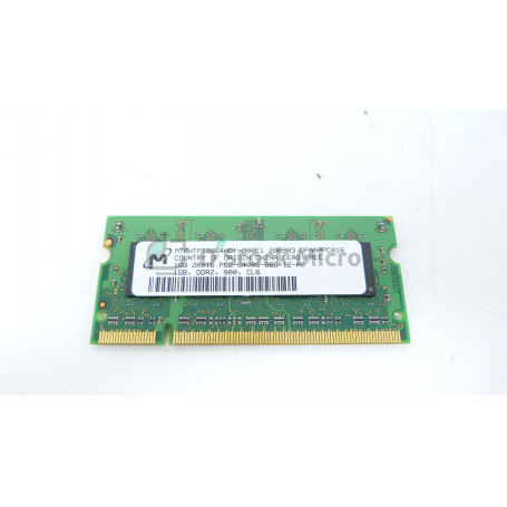 dstockmicro.com - Mémoire RAM Micron MT8HTF12864HDY-800E1 1 Go 800 MHz - PC2-6400S (DDR2-800) DDR2 SODIMM