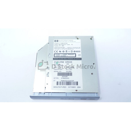 dstockmicro.com Lecteur graveur DVD 12.5 mm IDE DV-W24E - 344861-001 pour HP Ordinateur portable