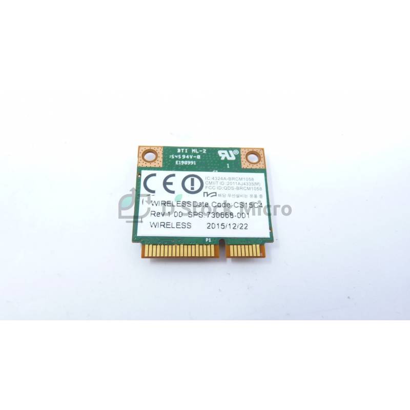 Wifi card Broadcom BCM943228HMB HP Probook 640 G1,650 G1, 655 G1,EliteBook  745 G2 730668-001