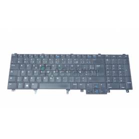 Keyboard AZERTY - NSK-DW4UC 0F - 04FW6W for DELL Latitude E6540