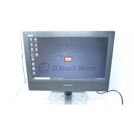 dstockmicro.com Ordinateur tout en un Lenovo 10bc-000kfr 20" HDD 500 Go i3-4130 4 Go Windows 10 Pro