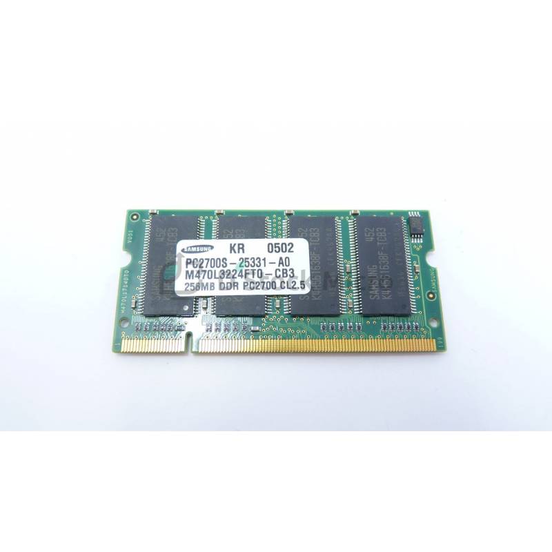 RAM memory Samsung M470L3224FT0-CB3 256 Mb MHz - PC2700S (DDR-333)
