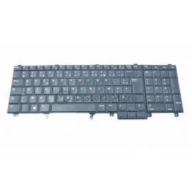 Keyboard AZERTY - MP-10J1,NSK-DWCUC 0F - 0WXM97 for DELL Latitude E5520,Latitude E6520,Latitude E6530