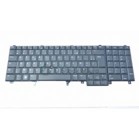 Keyboard AZERTY - MP-10H1 - 0WG3DV for DELL Latitude E5520, E5530, E6520, E6530, Precision M6600