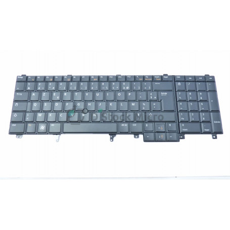dstockmicro.com Keyboard AZERTY - MP-10H1 - 0WG3DV for DELL Latitude E5520,Latitude E5530,Latitude E6520,Latitude E6530