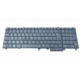 Keyboard AZERTY - MP-10H1 - 00HTG3 for DELL Latitude E5520,Latitude E5530,Latitude E6520,Latitude E6530