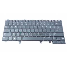 Clavier QWERTY - V118925BS3,SN7122 - 0H512R pour DELL Latitude E6330