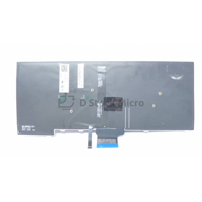 Clavier AZERTY Pour Dell Latitude E6230 - Réf. 0MR9N2 - Occasion Fonctionnel