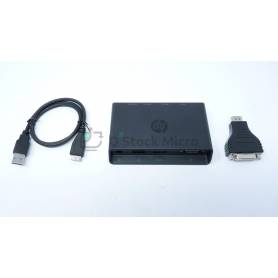 HP 3001PR USB 3.0 Port Replicator Docking Station - HSTNN-IX08 - 747660-001/745898-001