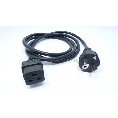 dstockmicro.com Schuko male plug to IEC 320-C19 female power cable