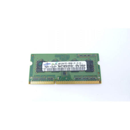 dstockmicro.com RAM memory Samsung M471B2873EH1-CF8 1 Go 1066 MHz - PC3-8500S (DDR3-1066) DDR3 SODIMM
