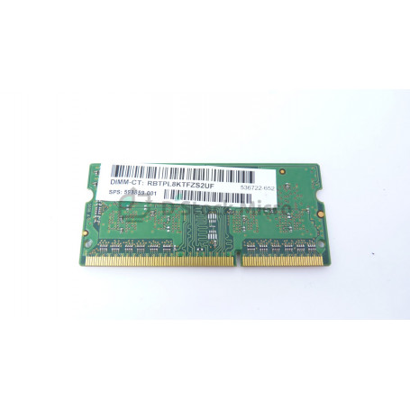 dstockmicro.com Mémoire RAM Micron MT4JSF12864HZ-1G4D1 1 Go 1333 MHz - PC3-10600S (DDR3-1333) DDR3 SODIMM