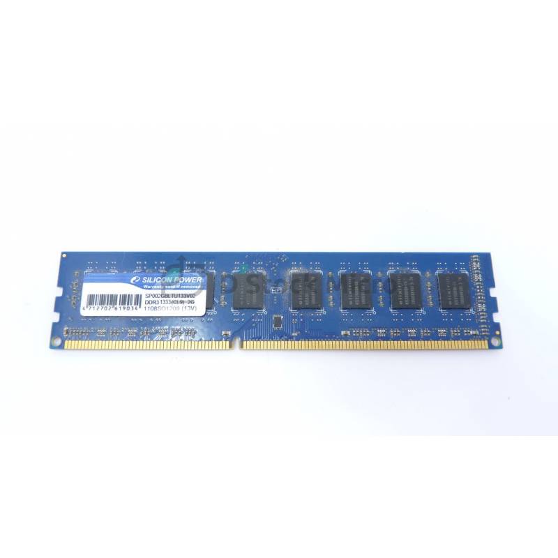 RAM memory SILICON POWER SP002GBLTU133V02 2 Go 1333 MHz - PC3-10600U (DDR3- 1333) DDR3